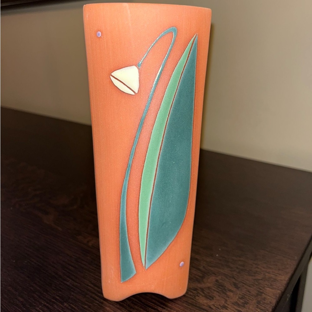 Vase Craftsman Arts & Craft Snowdrop Kate Lally Terracotta Mission